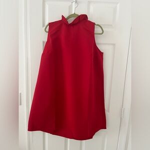 Torrid Belle Isle Sleeveless Red mini dress with bow in back